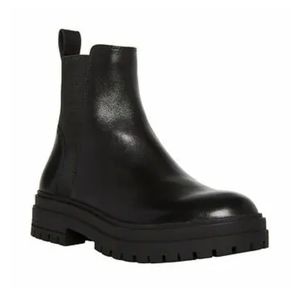 (Ew)Steve madden women leather gore chelsea boots